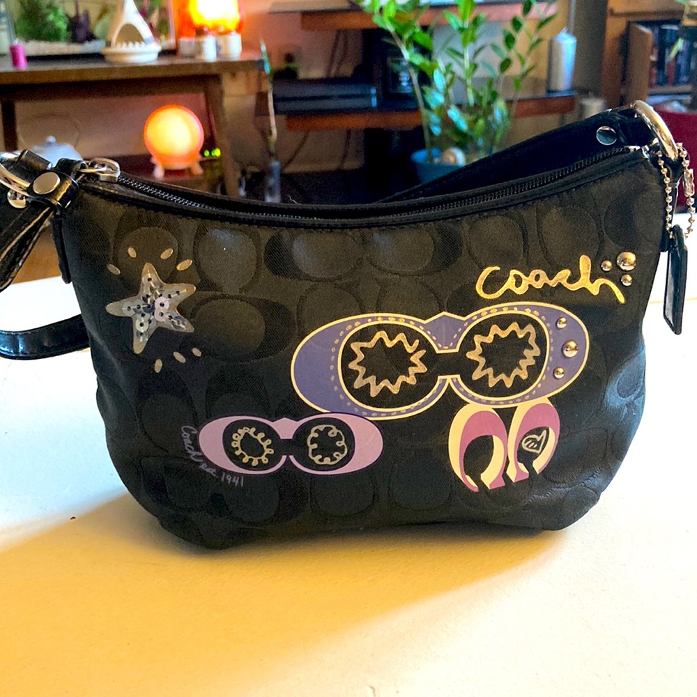 COPY - Black Coach Clutch